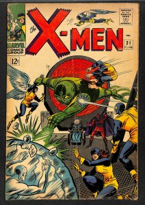X-Men #21 GD+ 2.5 Marvel Comics