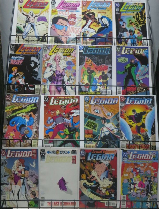 LEGION OF SUPERHEROES (1989, 4th series, DC) #0-125, Annuals #1-7 COMPLETE!VF/+