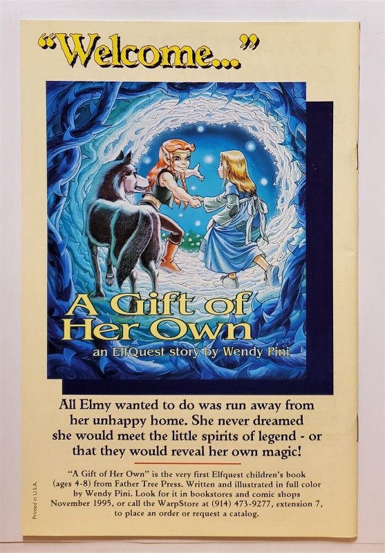 Elfquest: Jink #9 (Nov 1995, Warp) 8.5 VF+  