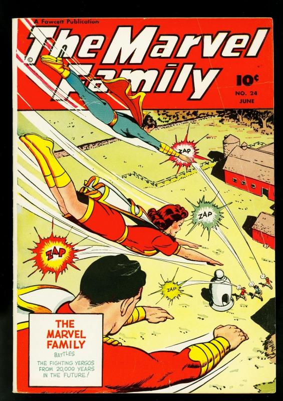 Marvel Family #24 1948- Fawcett Comics- Mary Marvel- Captain Marvel- VG