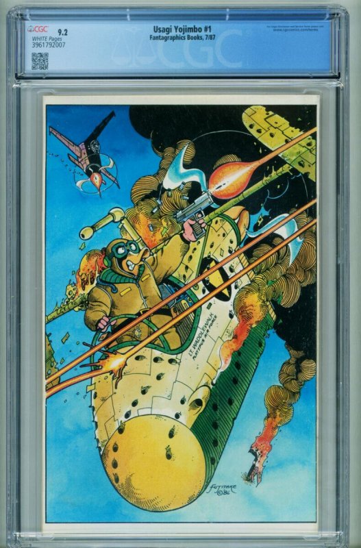Usagi Yojimbo #1  1986 - Fantagraphics -CGC 9.2 - Comic Book-3961792007