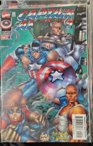 Captain America Vol 2  # 5  1997 marvel HEROES REBORN    ROB LIEFELD RED SKULL