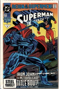 Superman: The Man of Steel #23 (1993) Steel
