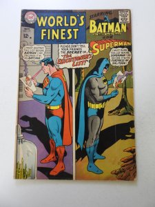 World's Finest Comics #171 (1967) VG- condition stains front/back cover