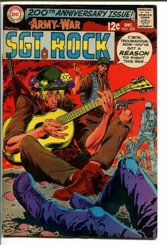 OUR ARMY AT WAR #200-SGT. ROCK-COOL ISSUE VG+