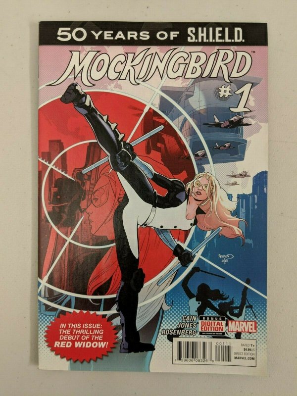 Mockingbird SHIELD 50th Anniversary #1 Red Widow 1st Print VF+ 