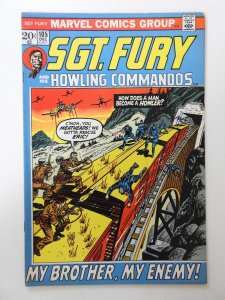 Sgt. Fury #105  (1972) VG Condition!