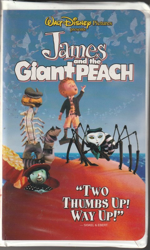 James and The Giant Peach VHS