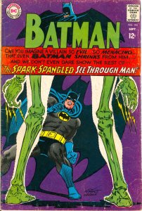 Batman #195 GD ; DC | low grade comic 1st Appearance Bag O' Bones - Between Legs