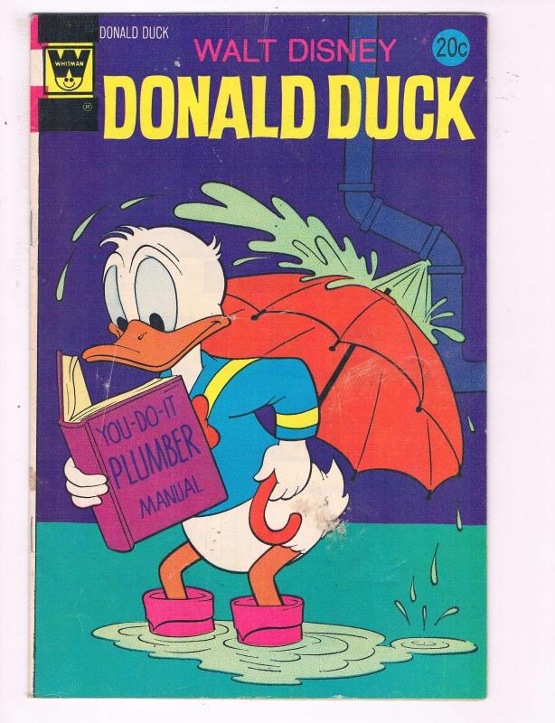 Donald Duck #155 FN Whitman Comic Book Walt Disney 1972 DE7