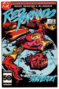 Red Tornado #1-4 (1985) complete set  all VF/NM 9.0