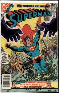 Superman #364 Newsstand Edition (1981) Superman