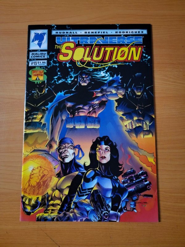 The Solution #13 ~ NEAR MINT NM ~ 1994 Malibu Comics