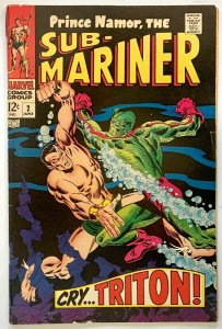 Sub-Mariner #2, 1st crossover by the Inhumans