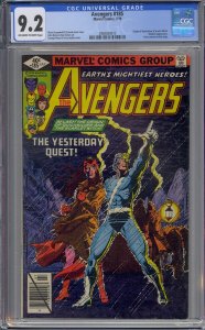 AVENGERS #185 CGC 9.2 ORIGIN OF QUICKSILVER & SCARLET WITCH