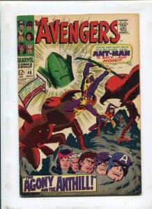 THE AVENGERS #46 (7.5) THE AGONY AND THE ANTHILL!