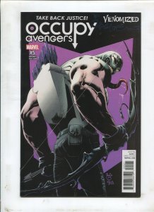 OCCUPY AVENGERS #5 A NEW MEMBER JOINS THE TEAM! (9.2) 2017 VENOMIZED VARIANT
