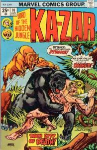 Ka-Zar (1974 series) #10, Fine+ (Stock photo)