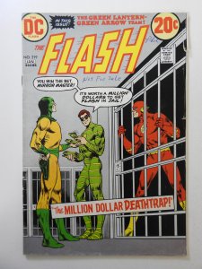 The Flash #219 (1973) VG Condition! 1 in tear front cover