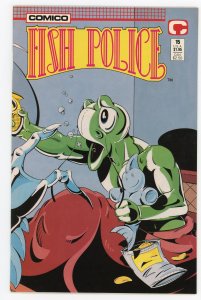 Fish Police #15 Comico VF+