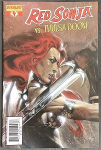 Red Sonja Vs. Thulsa Doom #4 Gabrielle Dell'Otto Variant (2006, Dynamite...