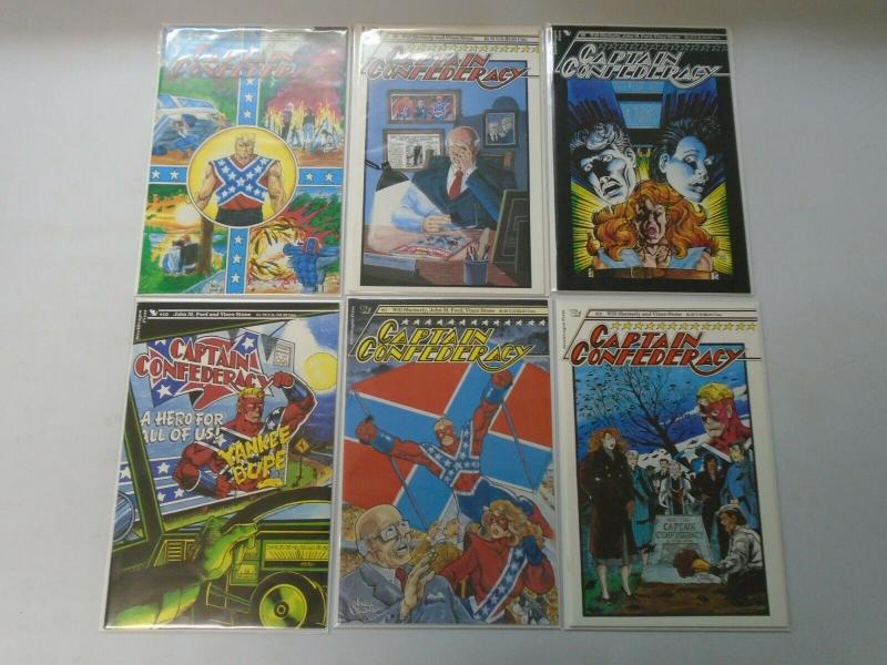 Captain Confederacy bakers' dozen 13 different issues 8.0 VF (1986-92)