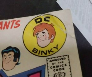 BINKY # 78 1971 DC WHITE PGS  SILVER AGE BARRY WILLIAMS photo  brady bunch rare