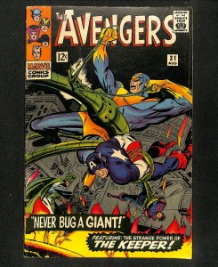 Avengers #31 Never bug a Giant! The Keeper!