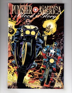 Punisher/Captain America: Blood & Glory #2 (1992) Prestige Format    / EBI#2