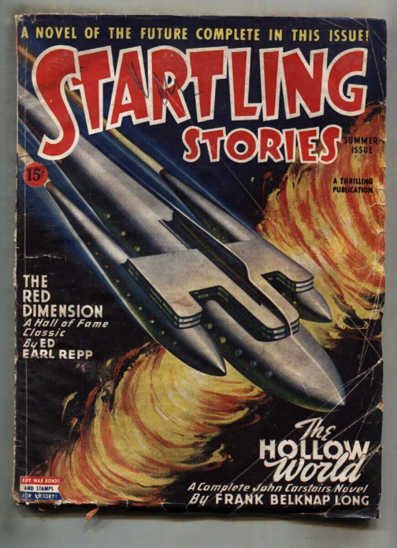 Startling Stories--Summer 1945--Frank Belkap Long--Ed Earl Repp--Pulp Magazine