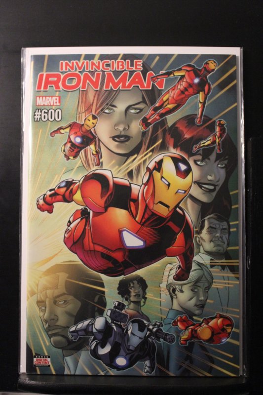 Invincible Iron Man #600 (2018)