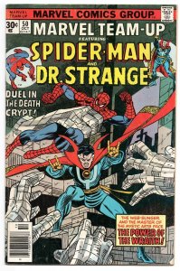 Marvel Team Up #50 VINTAGE 1976 Marvel Comics Spider-Man Doctor Strange