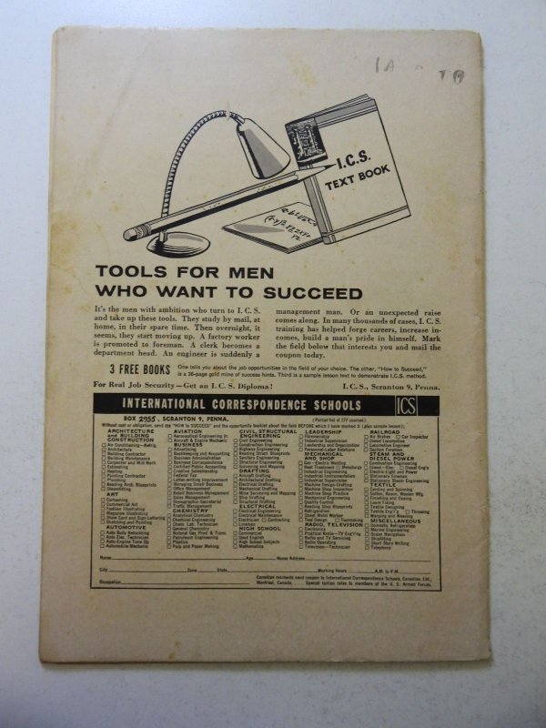 G.i. Joe #38 (1955) GD/VG Condition 1 spine split