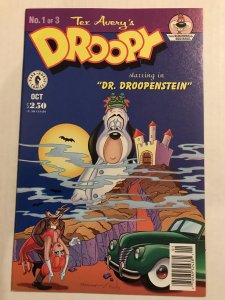 DROOPY #1 : Dark Horse 10/95 VF/NM; scarce Newsstand Variant, Tex Avery, dog