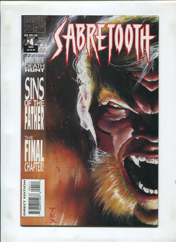 Sabertooth Comic Collection Run Lot #1-4 Complete Run (9.2)