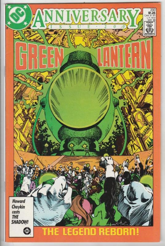 Green Lantern #200 (May-86) NM/NM- Super-High-Grade Green Lantern, The Green ...