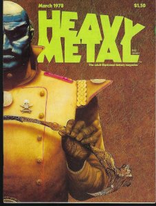 Heavy Metal Magazine Vol 1 # 12 - Mar 1978 - VF-