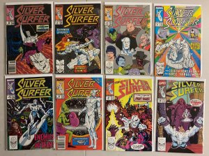 Silver Surfer lot #2-59 + 4 Annuals Marvel 2nd (avg 8.0) 48 diff (1987 to 1991)
