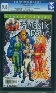 Fantastic Four #476 (2001) CGC 9.8 NM/MT