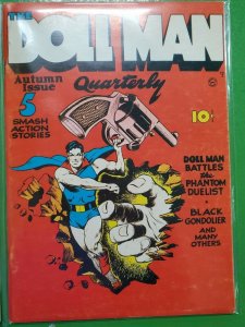Flashback Hit Comics 1 Dollman Quarterly 5 Uncle Sam Quarterly 6 Reprint FN/VF