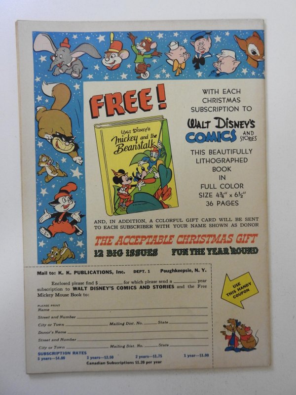 Walt Disney's Comics & Stories #136 (1952) VF- Condition!