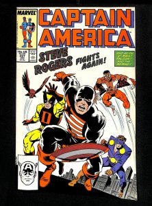 Captain America #337 VF+ 8.5 Avengers #4 Homage!