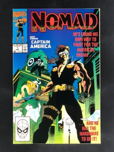 Nomad #1 (1990) 1st Solo Series Featuring Nomad Origin of Nomad, Jack Monroe