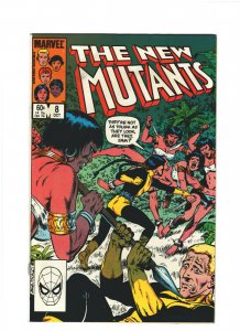 New Mutants #8 VF 8.0 Marvel Comics 1983 Bronze Age Chris Claremont, X-Men