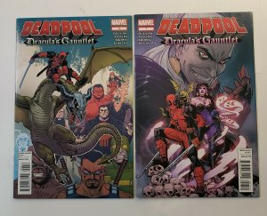 DEADPOOL DRACULA'S GAUNTLET #1-7 SET MARVEL COMICS 2014 NM