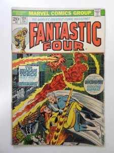 Fantastic Four #131 (1973) VG Condition! 1 in tear front cover