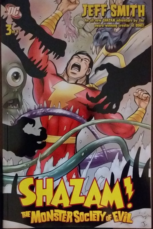 Shazam!: The Monster Society of Evil #1-3 (2007) complete mini-series