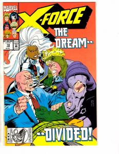 X-Force # 19 NM Marvel Comic Book Domino Deadpool X-Men Storm Cable Prof X J68