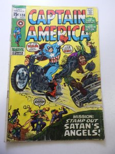Captain America #128 (1970) VG- Condition