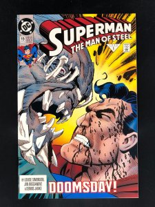 Superman: The Man of Steel #19 (1993) VF Doomsday is Fully Revealed